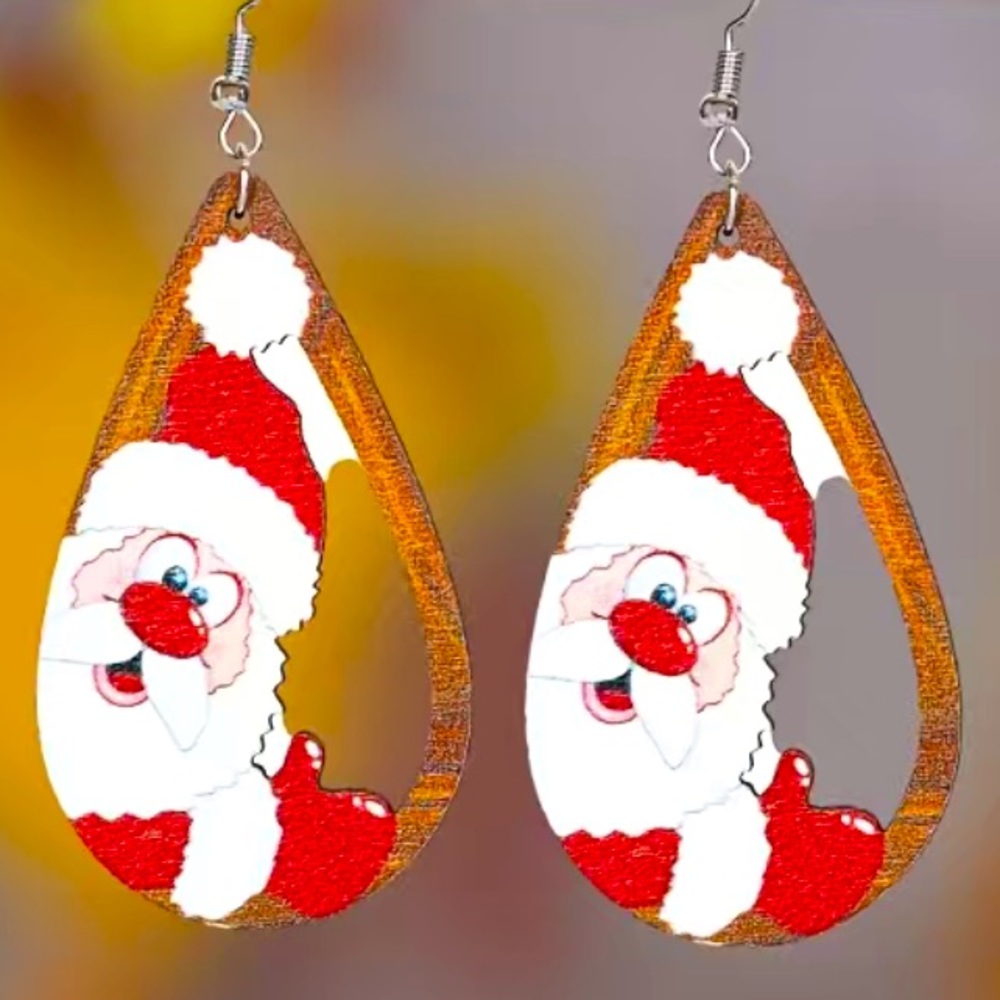 Santa Claus Earrings